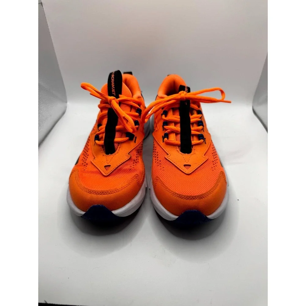 Under Armour Scramjet 6 GS 3027691-800 Kid 5.5 Sneaker Orange Mesh Running Shoes
